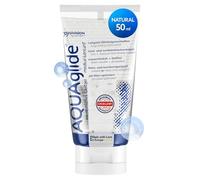 JOYDIVISION Original AQUAglide 50 ml lubricante natural, lubricante transparente y vegano, pH optimizado y compatible con condones de látex