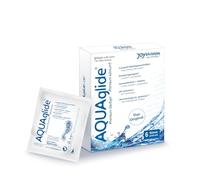 Joydivision Original AQUAglide 6x3 ml gel lubricante Natural, lubricante cristalino y vegano, pH optimizado y compatible con preservativos de látex