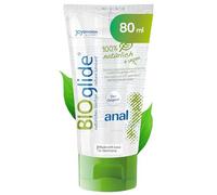 JOYDIVISION Original BIOglide anal gel lubricante 80 ml I Lubricante 100% natural y vegano I Gel lubricante orgánico a base de agua apto para condones de látex I Lubricación a base de agua
