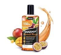 JOYDIVISION WARMup 150 ml Líquido de Masaje con Aroma y Sabor Afrutado a Mango Fruta Pasión I Efecto Calentamiento I Gusta Aceitemasaje
