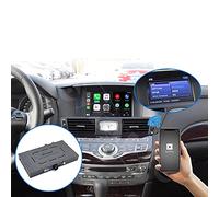JOYEAUTO Inalámbrico CarPlay Androide Auto Solución Inalámbrica CarPlay Reacondicionamiento Equipo para Infiniti QX60 Q70 2015-2019, Inalámbrica CarPlay Caja Apoyo Espejo Enlace, Reverso Cámara