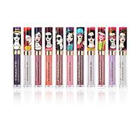 Joyeee Glitter Lip Gloss Set, 11 colores de diamante brillante lápiz labial líquido Set, Shinning rojo rosa púrpura oro desnudo astilla metálico brillo de labios para niñas adolescentes