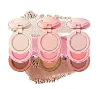 Joyeee Kit de Colorete e Iluminador Facial, Profesional Paleta de Contorno e Resaltado Rubor 3 en 1, Brillante Larga Duración, Portátil, Multifuncional Paleta de Polvos Compactos de Maquillaje, #1,2,3