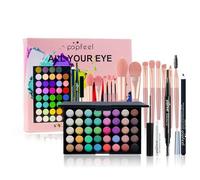 Joyeee Kit de Maquillaje Profesional, Set Maquillaje para Mujer Adolescentes Chica, Pack Maquillaje Mujer Regalo con Paleta de Sombras de Ojos Máscara Delineador de Ojos Lápiz de Cejas Brocha