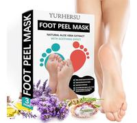 Joyeee Mascarilla Pies, 3 Pares Mascarilla Exfoliante Pies, Calcetines Exfoliantes de Pies para Callos Pies y Peeling Pies, Foot Peel Mask para Mujeres y Hombres