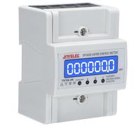 JOYELEC Medidor de energía eléctrica trifásico medidor eléctrico digital con pantalla LCD AC230/400V 100A contador consumo eléctrico tipo medidor de energía