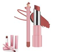 Joyeloo Lip Balm, Genli Pink Drip Hydrating Glaze, Genli Lifter Glaze Oil Balm Pink Drip, 24hrs of Smooth, Long-Lasting Waterproof LipBalm Set (01#)