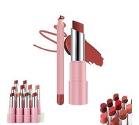 Joyeloo Lip Balm, Genli Pink Drip Hydrating Glaze, Genli Lifter Glaze Oil Balm Pink Drip, 24hrs of Smooth, Long-Lasting Waterproof LipBalm Set (08#)