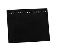 Joyería Collar Expositor Soporte Terciopelo 17 Gancho Cuello Cadena Joyería Soportes Showcase Rack