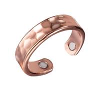 Joyería de cobre magnética ligera - Elegantes anillos de cobre para mujer | Anillos magnéticos chic, accesorio femenino de moda para ocasiones formales, cómodos anillos de cobre para hombres y mujeres
