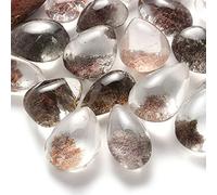Joyería de piedra Artesanías de piedra 1 pieza de cabello pulido natural Cuarzo rutilado Citrino Cabello amarillo Muestras de piedra de cristal Fabricación de joyas Joyas de piedra Inicio Colecciones(