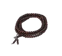 Joyería del Encanto 1 Pieza de Pulsera de Cuentas de sándalo Rojo, Rosario de 5 mm for Hombres y Mujeres