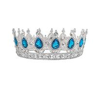 Joyería para el cabello Tiaras de corona para mujeres Tiaras y coronas Diademas Accesorios para el cabello de boda de compromiso para mujeres Tocado de joyería de corona vintage (Yq2015)