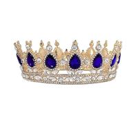 Joyería para el cabello Tiaras de corona para mujeres Tiaras y coronas Diademas Accesorios para el cabello de boda de compromiso para mujeres Tocado de joyería de corona vintage (Yq2015)