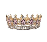 Joyería para el cabello Tiaras de corona para mujeres Tiaras y coronas Diademas Accesorios para el cabello de boda de compromiso para mujeres Tocado de joyería de corona vintage (Yq2015)