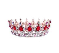 Joyería para el cabello Tiaras de corona para mujeres Tiaras y coronas Diademas Accesorios para el cabello de boda de compromiso para mujeres Tocado de joyería de corona vintage (Yq2015)