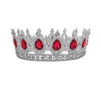 Joyería para el cabello Tiaras de corona para mujeres Tiaras y coronas Diademas Accesorios para el cabello de boda de compromiso para mujeres Tocado de joyería de corona vintage (Yq2015)