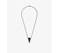 Joyería Rick Owens Pyramid Charm Necklace Negro