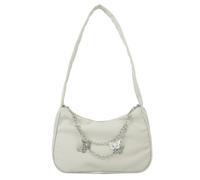 Joyería Señoras Hombro Casual Animal Bolso Una Cadena Antebrazo Pantalones Cortos Deportivos Hombres Con Bolsillos, Blanco, talla única