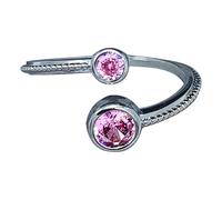 Joyería Suministros Joyas Birthstone Rings For Women Adjustable Open Heart Ring Month For Teen Girls Birthday Jewelry Anillos, talla única, copper, Sin piedras preciosas