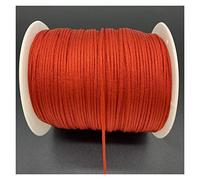 Joyería Wire0.5/0,8/1,0/1,5 mm Nylon Cord Thread Nudo Macrame cordón Pulsera Trenzada de Cuerda DIY borlas Rebordear (Color : 08, Talla : 0.8mm 10yards)