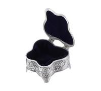 Joyero, caja de metal con forma de mariposa en joyero de moda, anillos de moda, 1 caja for el día de San Valentín, caja de baratijas de metal retro, joyero for mujer, caja de almacenamiento de anillos