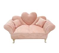 Joyero de Terciopelo | Muebles de casa de muñecas, Lindo joyero para sofá de muñecas, Terciopelo Suave, Accesorios de casa de en Miniatura a Escala 1/6 para niñas y Mujeres