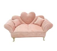 Joyero de Terciopelo, Muebles de casa de muñecas, Lindo joyero para sofá de muñecas, Terciopelo Suave, Accesorios de casa de en Miniatura a Escala 1/6 para niñas y Mujeres