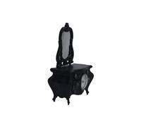 Joyeros Con espejo, tocador, caja organizadora de joyas multifuncional, caja con reloj retro, caja for guardar joyas for el Día de la Madre Cajas Y Organizadores(Noir)