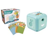 Joyeuse - Proyector Musical para Niños con Historias y Canciones Infantiles - Despertar Musical - Luz Nocturna - Proyección Estelar - 8 Discos Integrados - Pilas Incluidas - Desde 3 años