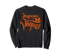 Joyeuses Pâques Francés Pascua Hombres Mujeres Niño Niño Niña Sudadera