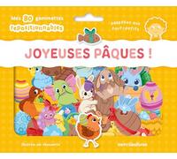 Joyeuses Pâques: Ma pochette de gommettes repositionnables