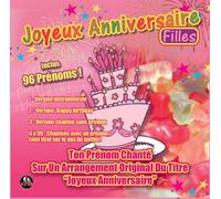 Joyeux Anniversaire - CD Joyeux Anniversaire 96 Prénoms Filles