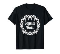 Joyeux Noel - Corona de Navidad Camiseta