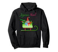 Joyeux Noel - Navidad Francesa Sudadera con Capucha