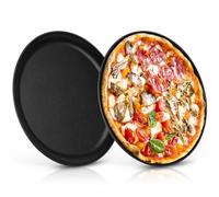 Joyfair Juego de 2 bandejas antiadherentes para pizza (30 cm)