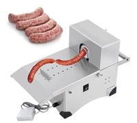 Joyfitness Máquina Atadora De Salchichas, Máquina Automática De Nudos De Salchichas De Acero Inoxidable, Máquina Eléctrica para Atar Salchichas, Uso Doméstico y Profesional
