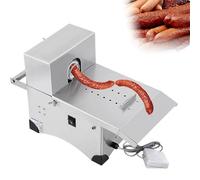 Joyfitness Máquina Atadora De Salchichas, Máquina Eléctrica para Atar Salchichas De Acero Inoxidable, Máquina para Hacer Salchichas, para De Jamón De Cerdo, Perritos Calientes