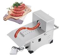 Joyfitness Máquina Automática De Nudos De Salchichas De Acero Inoxidable, Máquina Atadora De Salchichas, Máquina para Enlazar Embutidos, para De Jamón De Cerdo, Perritos Calientes