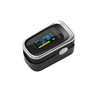 Joyfitness Pulsioxímetro De Dedo, Monitor De Saturación De Oxígeno para Adultos Y Niños, Monitor De Oxígeno En Sangre Oxímetro De Dedo para Frecuencia del Pulso Y Nivel De SpO2 con Pantalla OLED