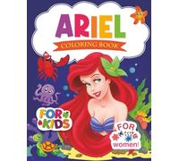 Joyful and Ari-els Coloring Book: Colouring Mermaid pages for Boys, Girls, Kids, Ages 4-8