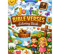 Joyful Bible Verses Coloring Book: God bless you