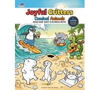 Joyful Critters:Comical Animals: A Funny Coloring Book of Playful Characters and Silly Scenes
