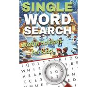 Joyful Holidays for Kids: A Fun & Positive Holiday Word Search Book (Large Print Edition): 100+ cheerful puzzles to keep kids entertained, learning, and smiling all season long!