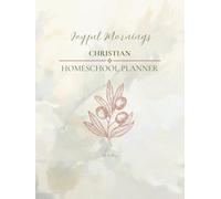 Joyful Mornings Christian Homeschool Planner: Oil & Clay: Undated,12-Months, Multi-Student