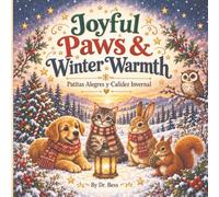 Joyful Paws & Winter Warmth / Patitas Alegres y Calidez Invernal: A Bilingual Holiday Coloring Book for Kids / Un Libro Bilingüe de Colorear para ... Fiestas (The Festive Season Color Companions)
