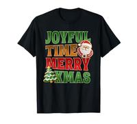 Joyful Time Feliz Navidad Disfraz Camiseta