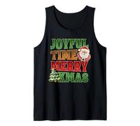 Joyful Time Feliz Navidad Disfraz Camiseta sin Mangas