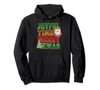 Joyful Time Feliz Navidad Disfraz Sudadera con Capucha