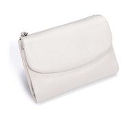 Joyfullygo Wallet, Unisex Pebble Leather Wallet, Genuine Leather Coin Purse, Bifold Leather Coin Purse with Credit Card Holder (A-5)